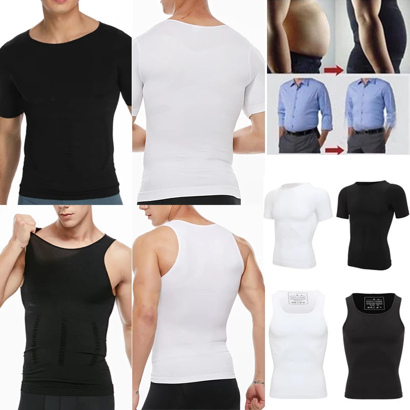 SlimFit: Shapewear Masculino Modelador de Corpo