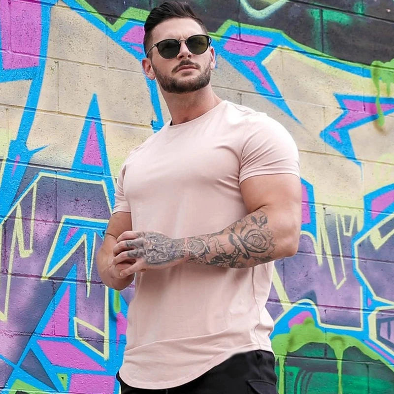 FitSport: Camiseta Masculina de Algodão para Treino