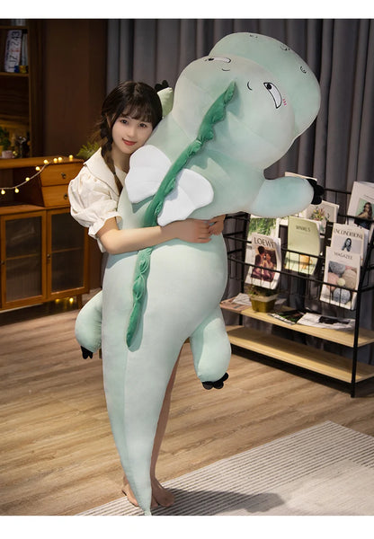 DinoDream: Pelúcia Gigante Kawaii de Dinossauro