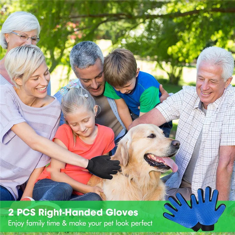 PetCare Glove: Luva de Silicone para Massagem e Escovação