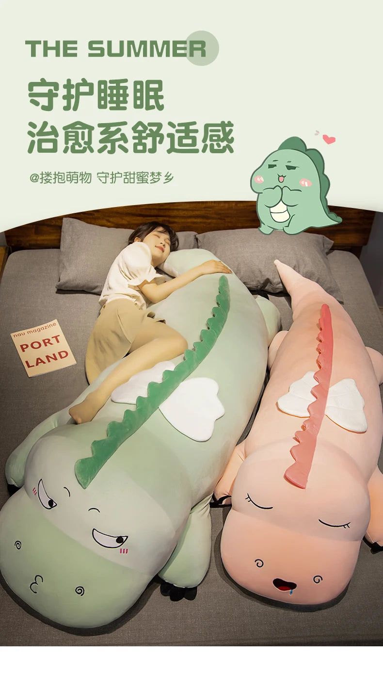 DinoDream: Pelúcia Gigante Kawaii de Dinossauro